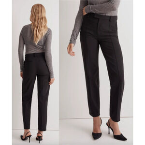 Madewell | NWT | The Fairbanks Pant in True Black | Sz 0